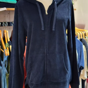 Blouson capuche opala navy