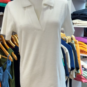 Polo opala blanc