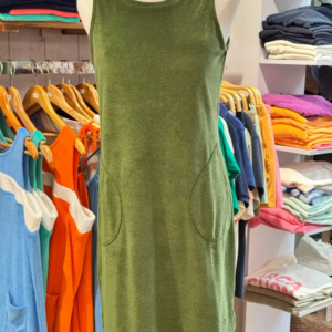 Robe chasuble kaki