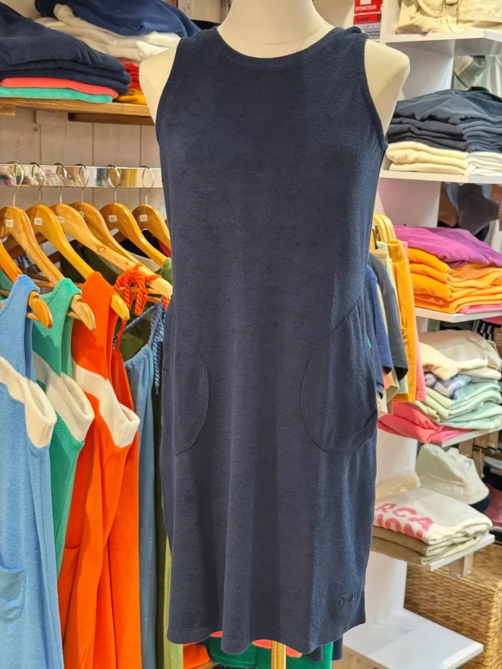 Robe chasuble navy